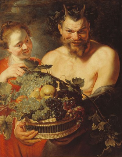Fauno e ninfa da Workshop of Peter Paul Rubens